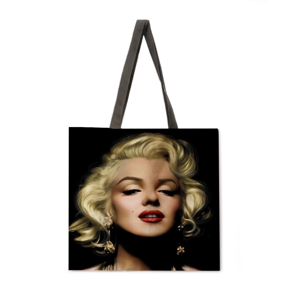 Eco-Friendly Iconic Marilyn Monroe Folding Tote Bag - Picture 1 of 15